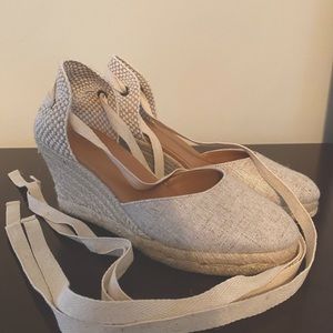 J Crew Wedge Espadrilles Size 7